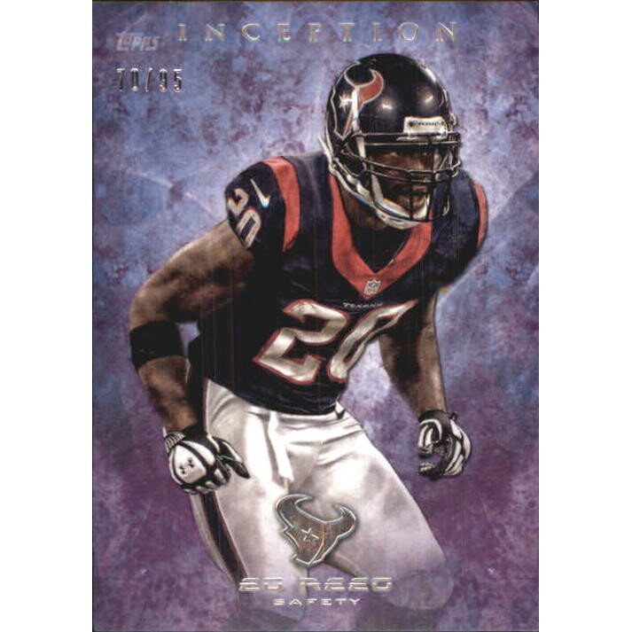 2013 Topps Inception Purple #82 Ed Reed. rookie card picture