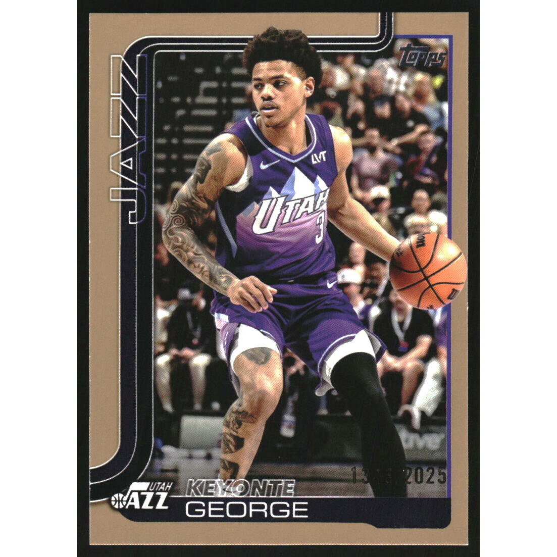2025-26 Topps Gold #131 Keyonte George
