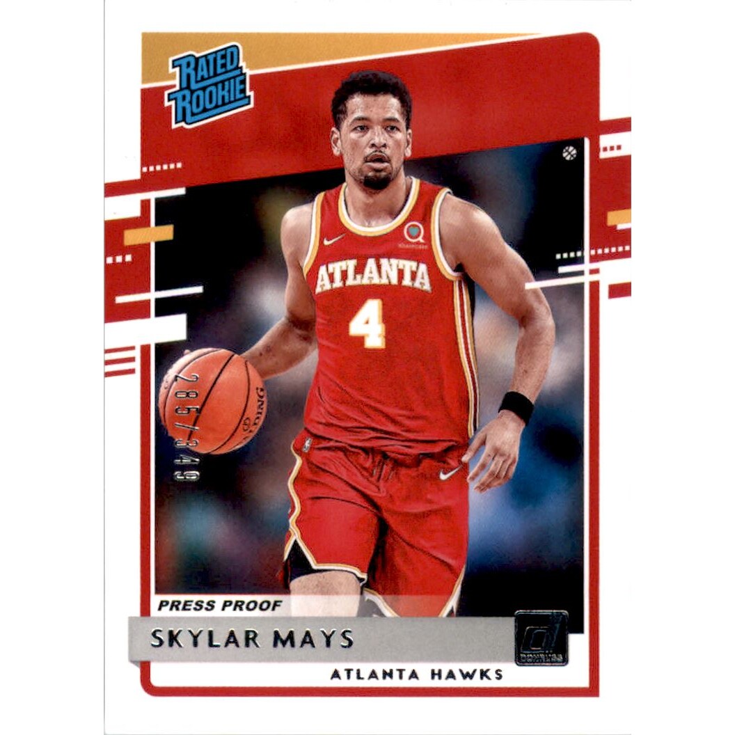 2020-21 Donruss Press Proof Silver #248 Skylar Mays RR