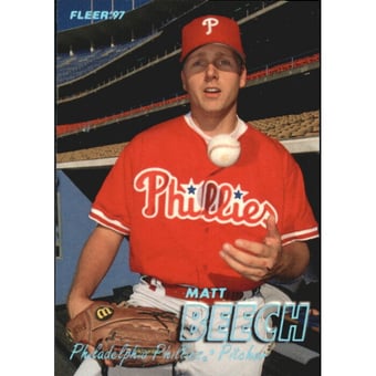 1997 Fleer Tiffany #406 Matt Beech