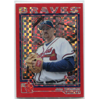 2004 Topps Chrome Red X-Fractors #393 John Thomson