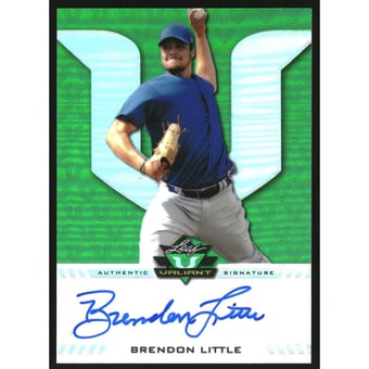 2017 Leaf Valiant Green #BABL1 Brendon Little