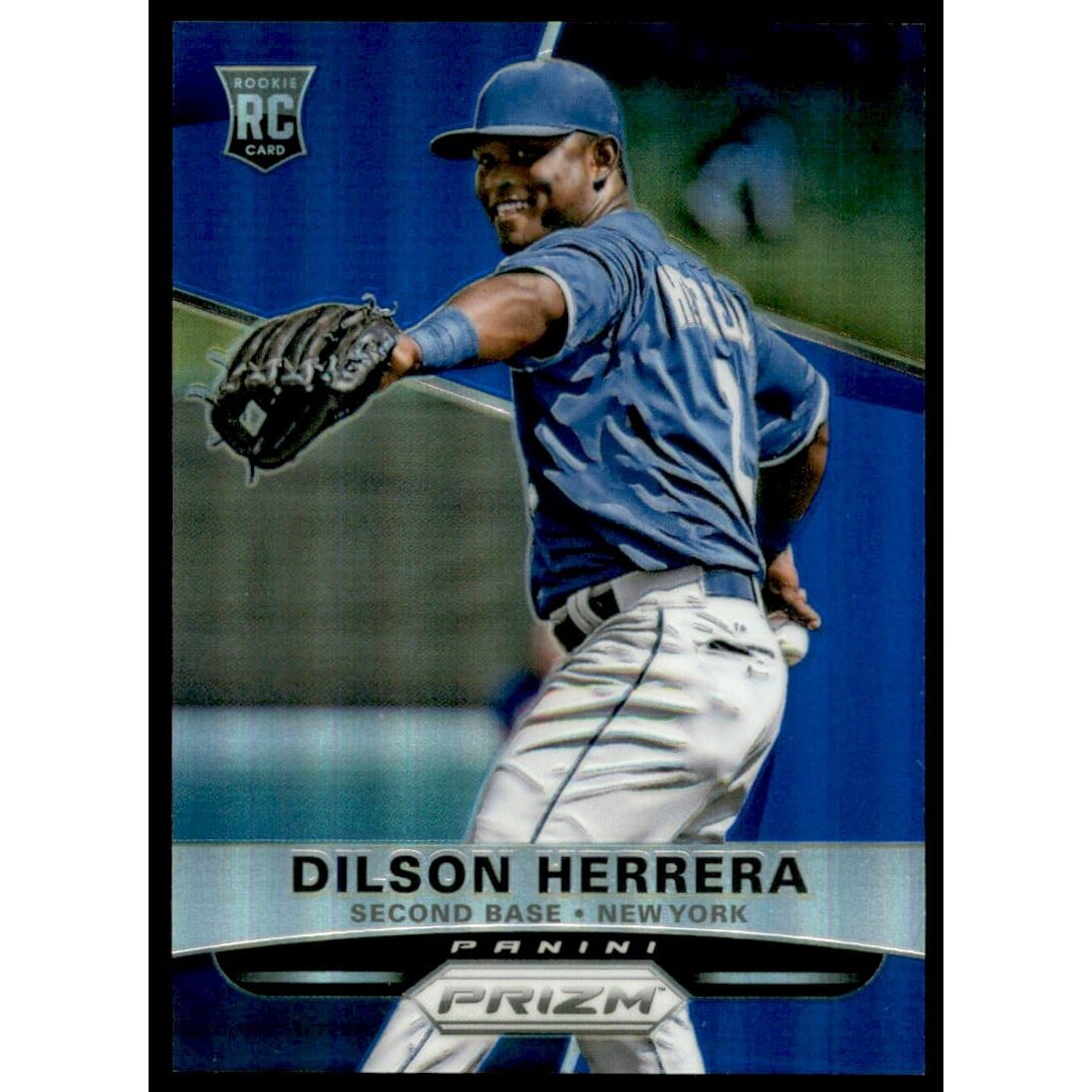 2015 Panini Prizm Prizms Blue #188 Dilson Herrera. rookie card picture