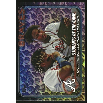 2024 Topps Easter Eggs #70 Ronald Acuna Jr./Ozzie Albies CL