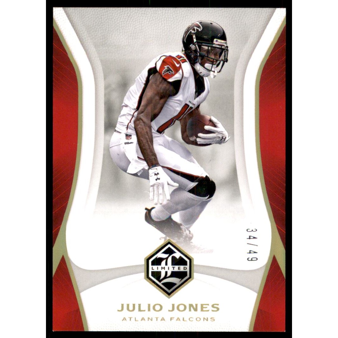 2018 Limited Gold Spotlight #5 Julio Jones