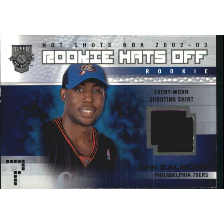 2002-03 Fleer Hot Shots #186 John Salmons RC