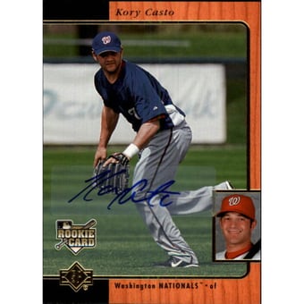 2007 SP Rookie Edition Autographs #245 Kory Casto 96