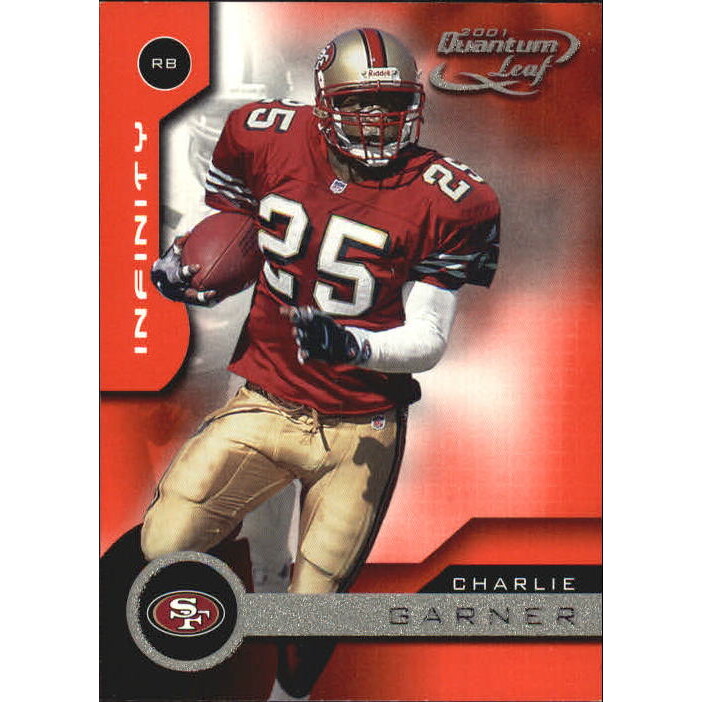 2001 Quantum Leaf Infinity Red #156 Charlie Garner