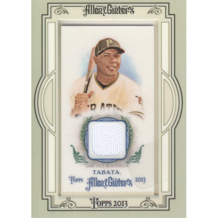 2013 Topps Allen and Ginter Framed Mini Relics #JT Jose Tabata. rookie card picture