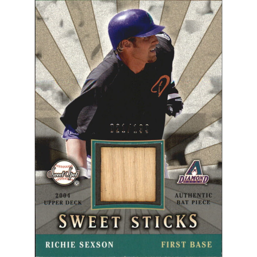 2004 Sweet Spot Sweet Sticks #SSSRS Richie Sexson