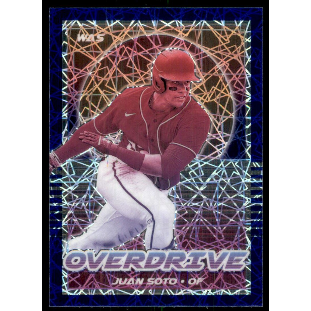 2021 Panini Overdrive Purple Velocity #13 Juan Soto
