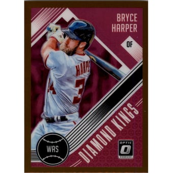2018 Donruss Optic Bronze #10 Bryce Harper DK
