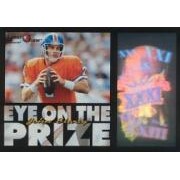 1996 Laser View Eye on the Prize #7 John Elway
