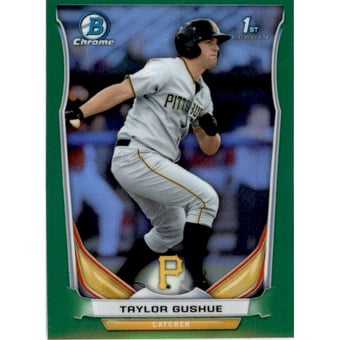 2014 Bowman Chrome Mini Factory Set Green Refractors #20 Taylor Gushue