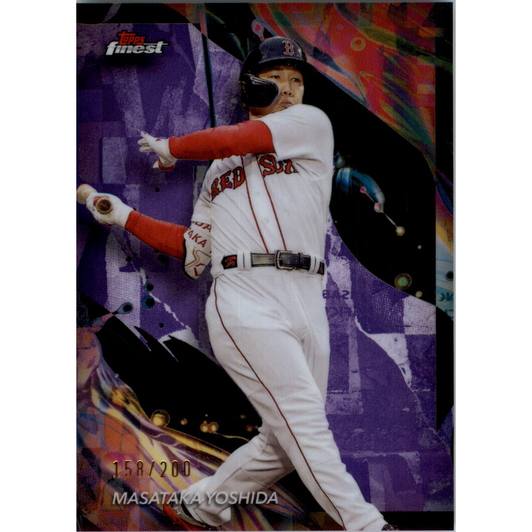 2024 Finest Purple Refractors #135 Masataka Yoshida 2024 Finest Purple Refractors #135 Masataka Yoshida