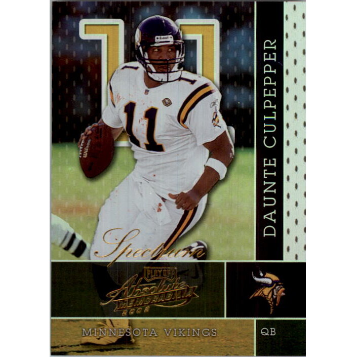 2002 Absolute Memorabilia Spectrum #30 Daunte Culpepper