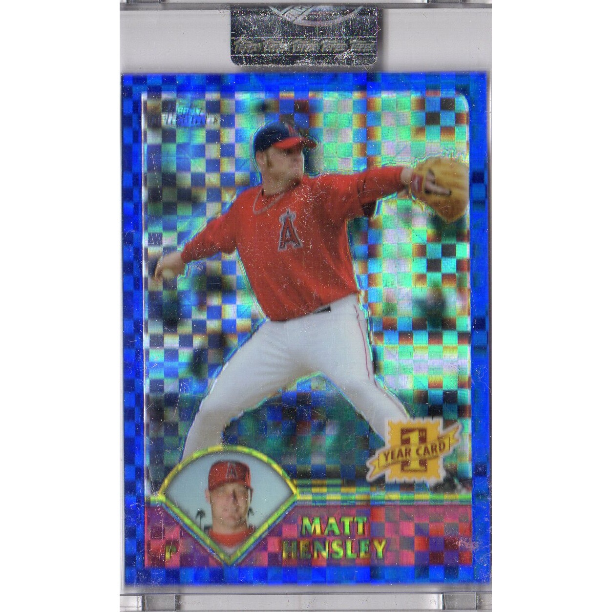 2003 Topps Chrome Traded Uncirculated X-Fractors #T173 Matt Hensley FY 2003 Topps Chrome Traded Uncirculated X-Fractors #T173 Matt Hensley FY