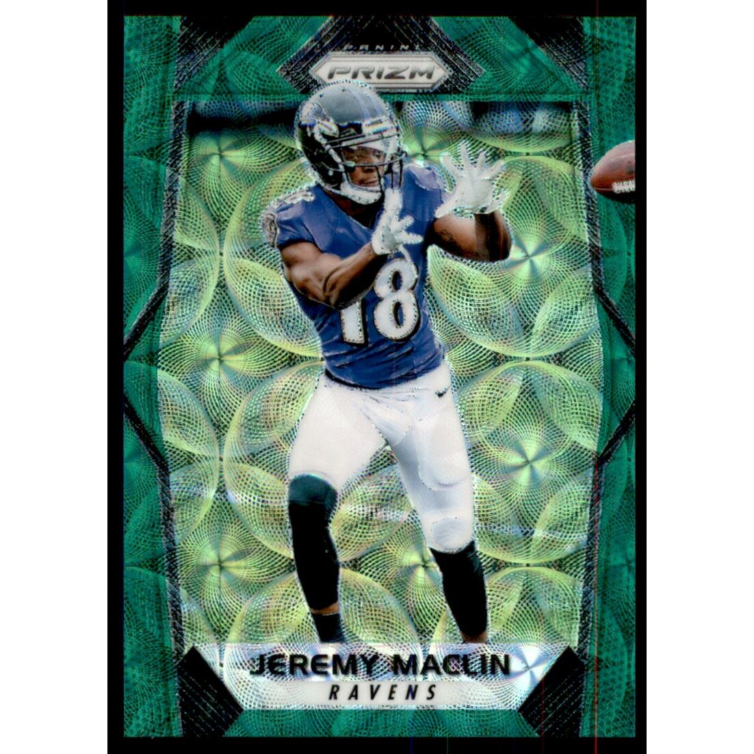 2017 Panini Prizm Prizms Green Scope #152 Jeremy Maclin