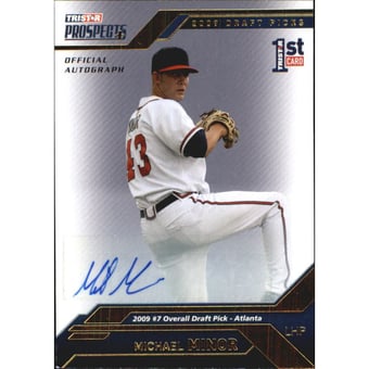 2009 TRISTAR Prospects Plus Autographs Gold #7 Michael Minor