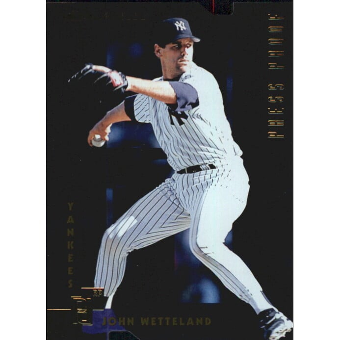 1997 Donruss Gold Press Proofs #139 John Wetteland. rookie card picture