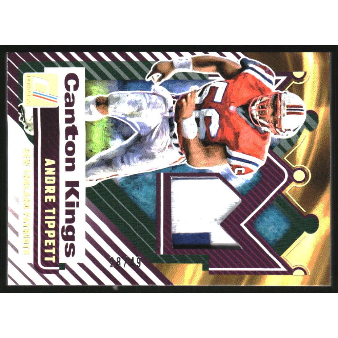 2025 Donruss Canton Kings Jerseys Studio Series #6 Andre Tippett. rookie card picture
