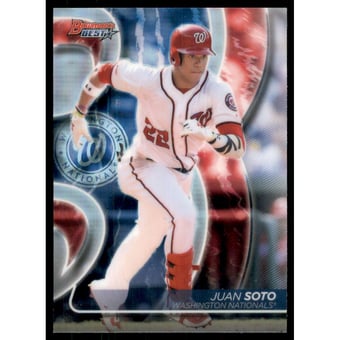 2020 Bowman's Best Refractors #37 Juan Soto