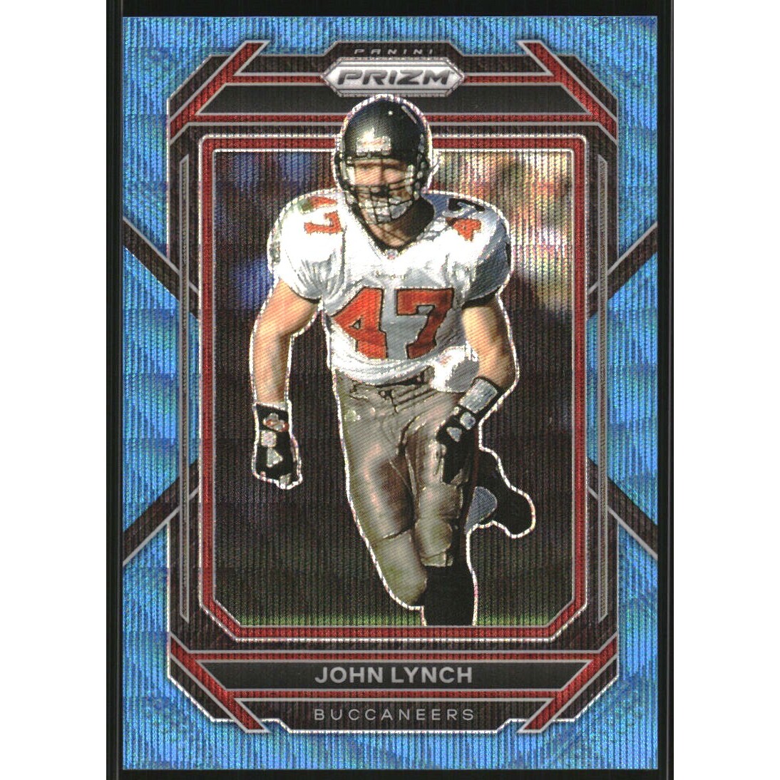 2022 Panini Prizm Prizms Blue Wave #281 John Lynch. rookie card picture