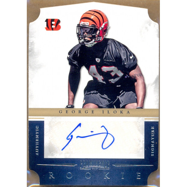 2012 Panini Prominence #195 George Iloka AU/265 RC