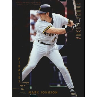 1997 Donruss Gold Press Proofs #215 Mark Johnson