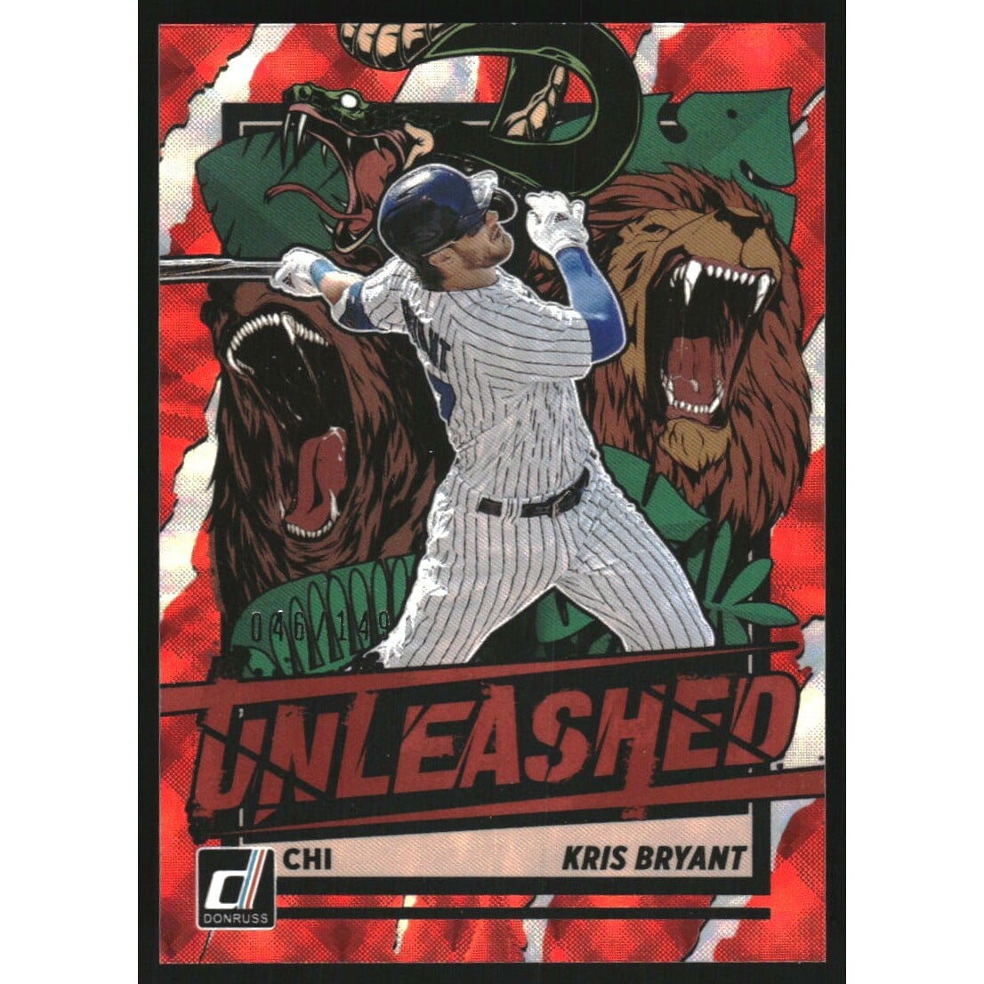 2021 Donruss Unleashed Red #17 Kris Bryant