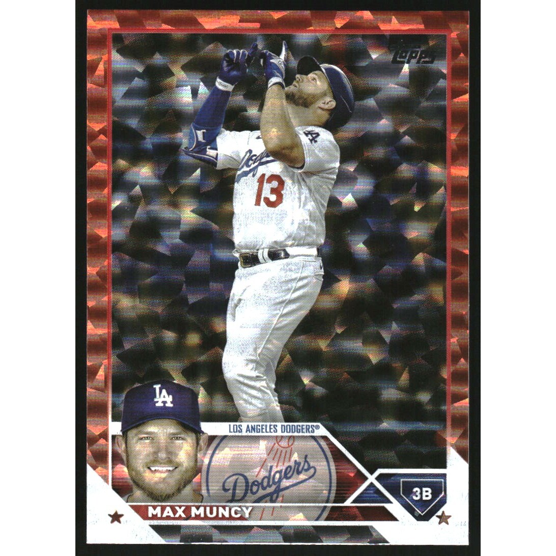 2023 Topps Orange Foil #519 Max Muncy. rookie card picture