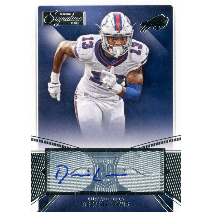 2015 Donruss Signature Series #405 Dezmin Lewis RC. rookie card picture