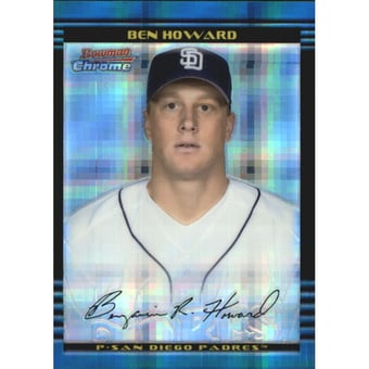 2002 Bowman Chrome X-Fractors #242 Ben Howard