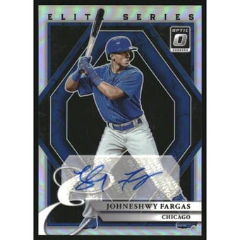 2022 Donruss Optic The Elite Series Signatures Holo #23 Johneshwy Fargas