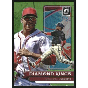 2022 Donruss Optic Lime Green #20 Juan Soto DK