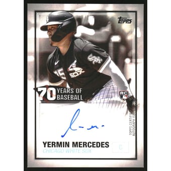2021 Topps 70 Years of Baseball Autographs #70YAYM Yermin Mercedes