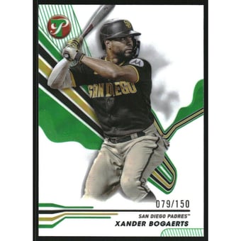 2024 Topps Pristine Green Refractors #173 Xander Bogaerts