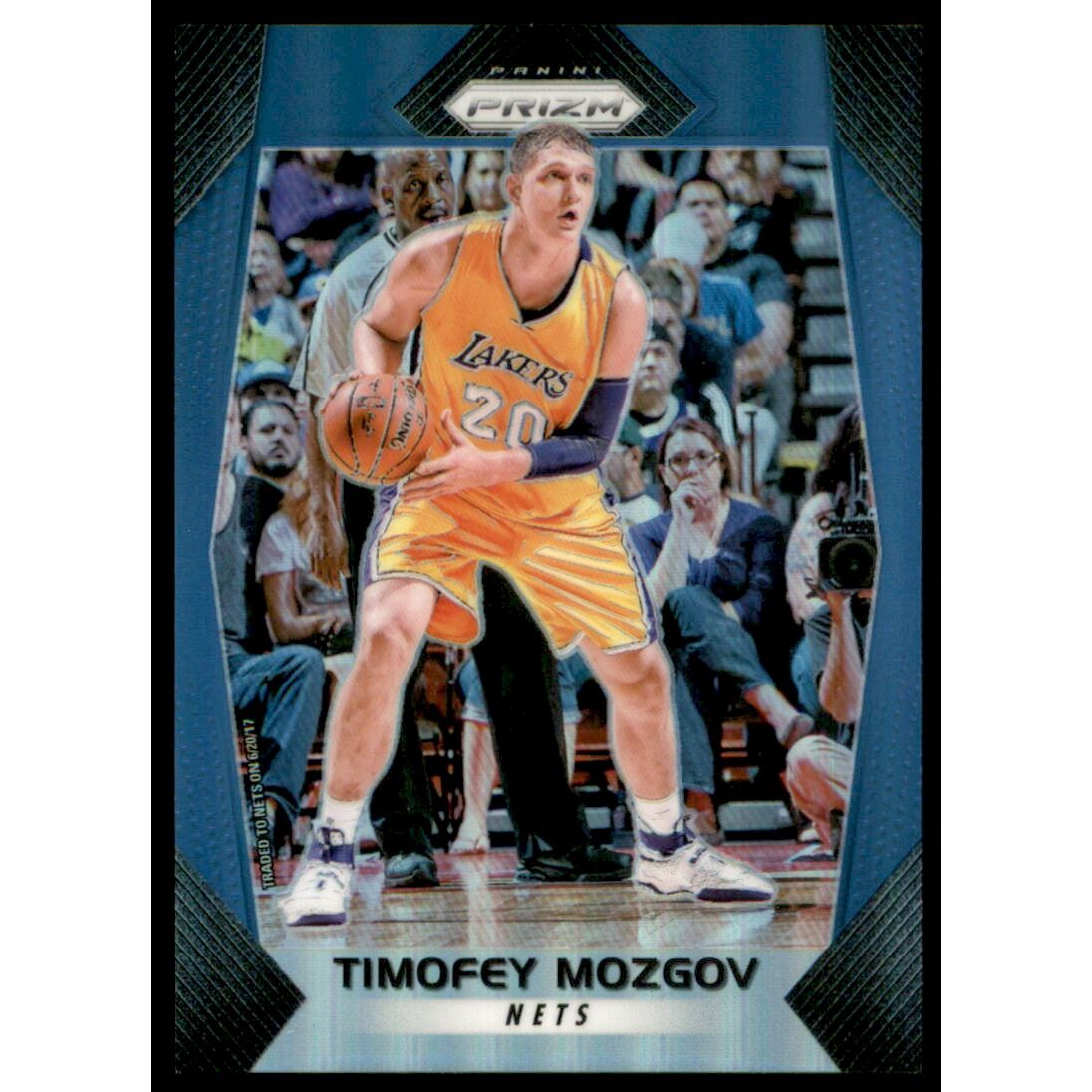 2017-18 Panini Prizm Prizms Blue #156 Timofey Mozgov