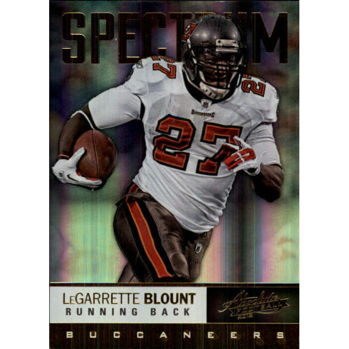 2012 Absolute Spectrum Gold #89 LeGarrette Blount