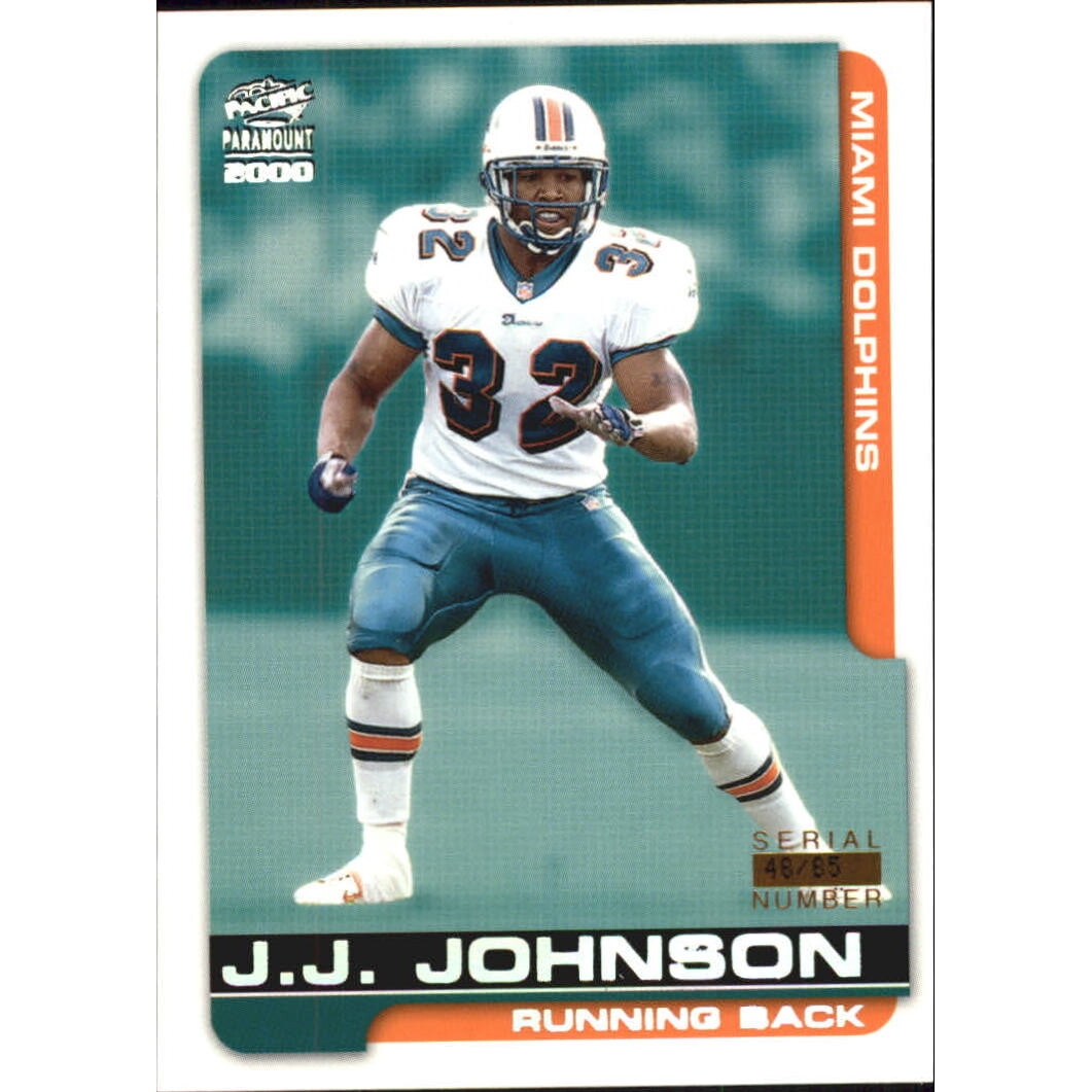 2000 Paramount HoloSilver #124 James Johnson
