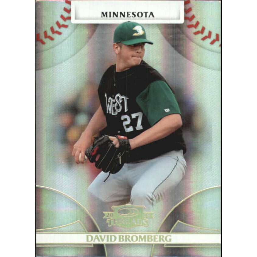 2008 Donruss Threads Century Proof Gold #71 David Bromberg. rookie card picture
