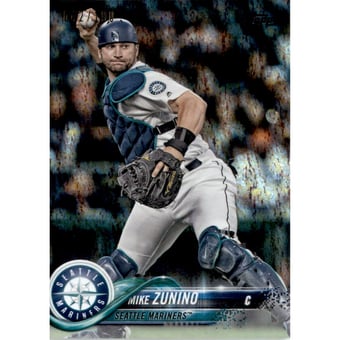 2018 Topps Factory Set Foilboard #513 Mike Zunino