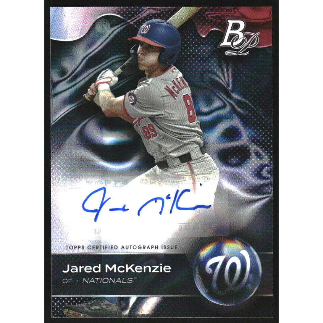 2023 Bowman Platinum Top Prospects Autographs #TOP4 Jared McKenzie 2023 Bowman Platinum Top Prospects Autographs #TOP4 Jared McKenzie