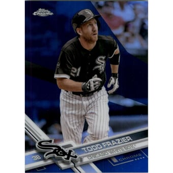 2017 Topps Chrome Blue Refractors #85 Todd Frazier