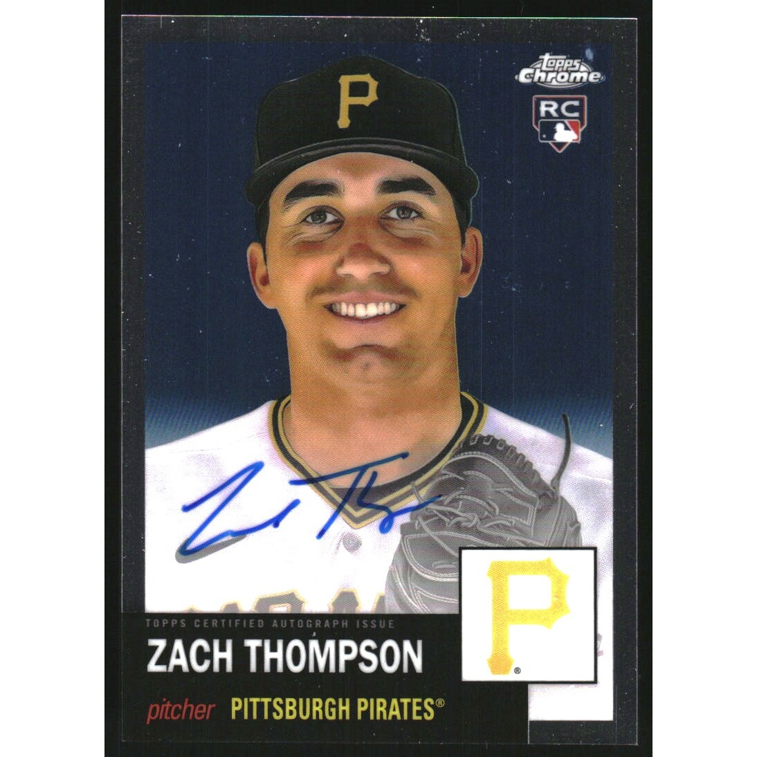 2022 Topps Chrome Platinum Anniversary Autographs #CPAZT Zach Thompson
