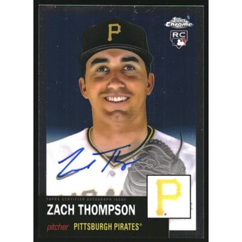 2022 Topps Chrome Platinum Anniversary Autographs #CPAZT Zach Thompson