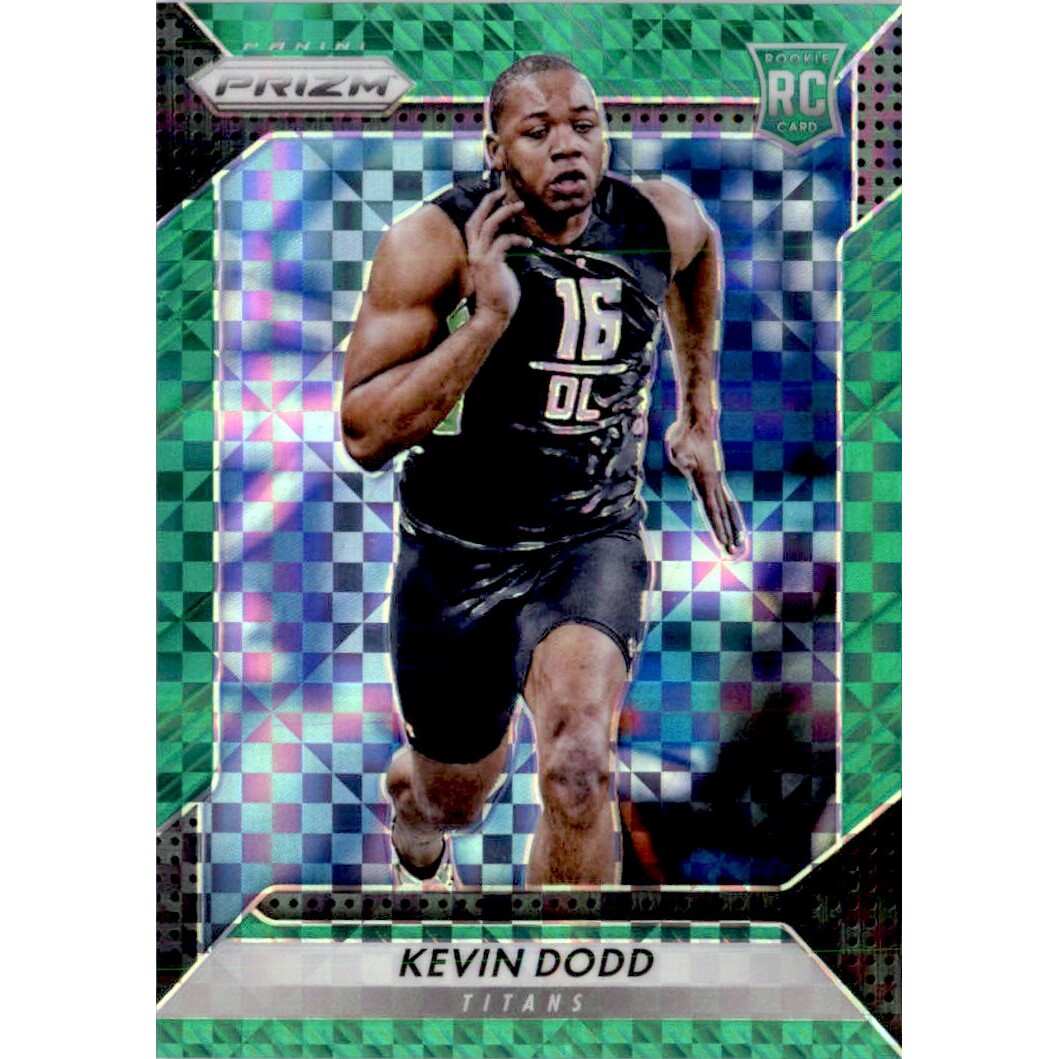 2016 Panini Prizm Prizms Green Power #275 Kevin Dodd. rookie card picture