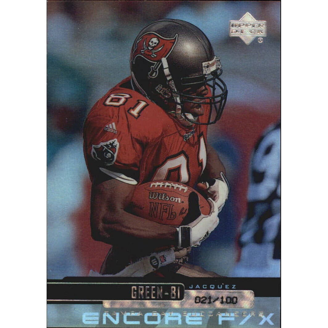 1999 Upper Deck Encore F/X #167 Jacquez Green. rookie card picture