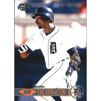 1999 Pacific Platinum Blue #163 Juan Encarnacion