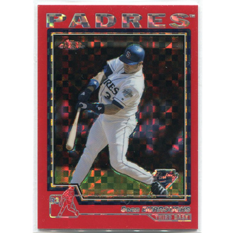 2004 Topps Chrome Red X-Fractors #352 Sean Burroughs
